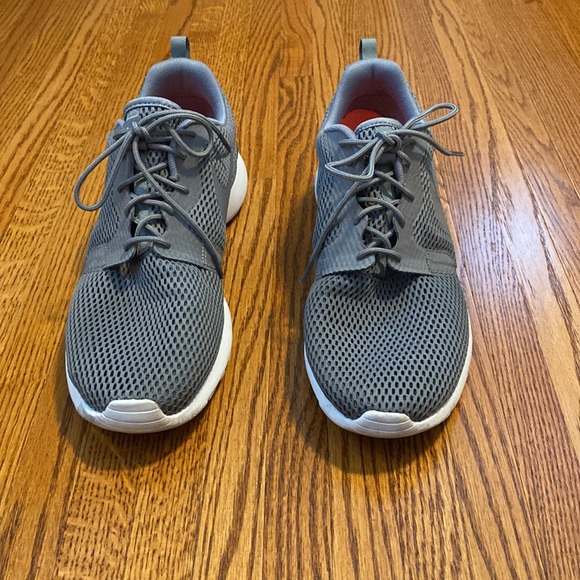 Nike Roshe One Hyperfuse Breathe Running Shoes, Cool Grey/White, 13 D(M) US - Picture 6 of 7